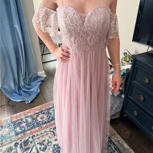 Hayley Paige boho gown